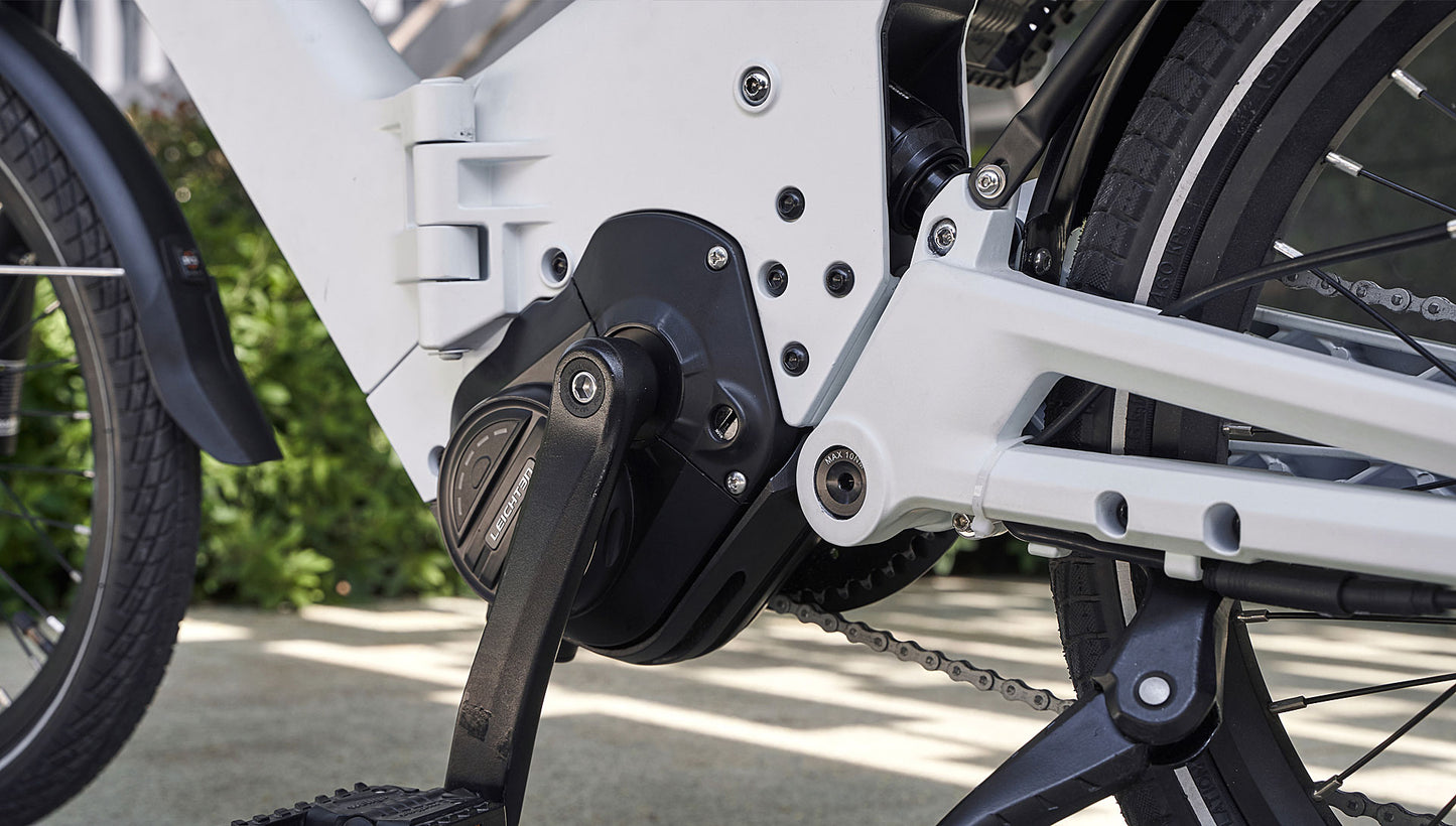 Leichten FluxFold Full-Suspention Electric Folding Bike (378Wh 17Kg)