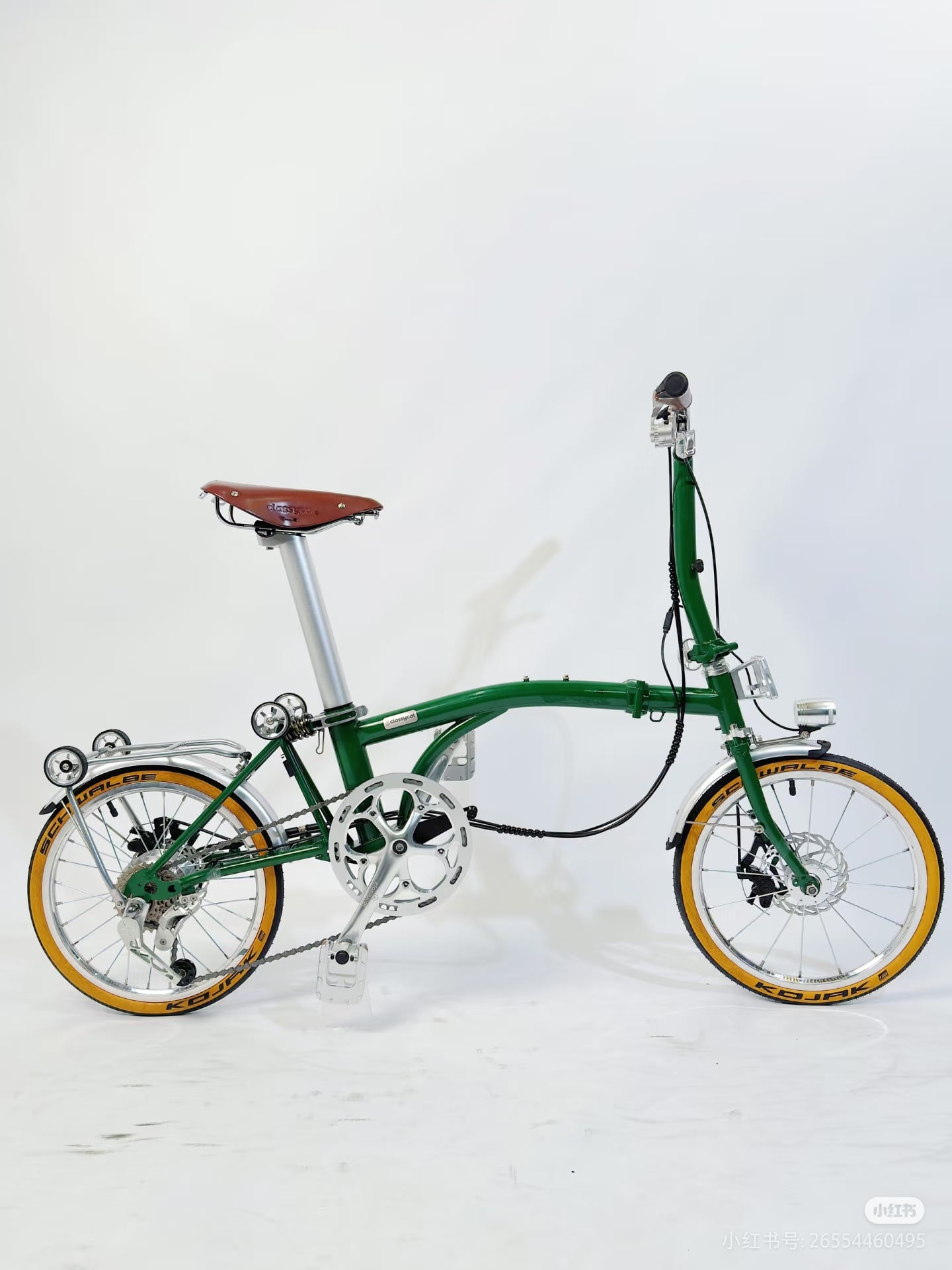 Classycat Brompton Style Electric Folding Bike