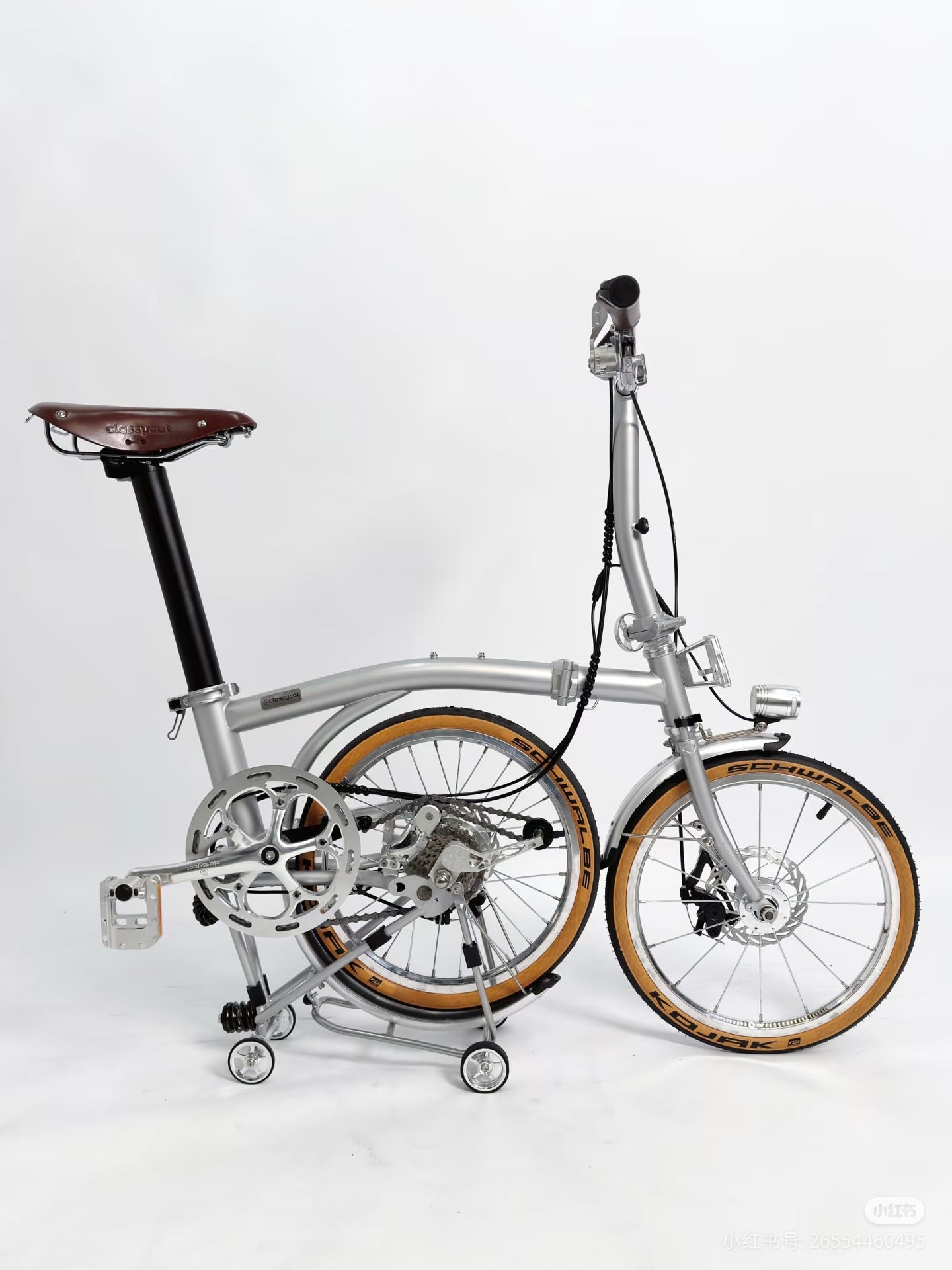 Classycat Brompton Style Electric Folding Bike