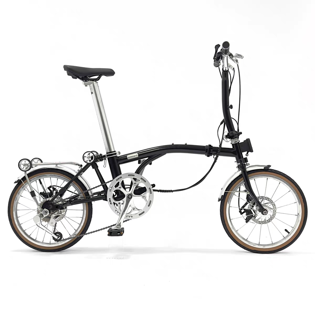 Classycat Brompton Style Electric Folding Bike