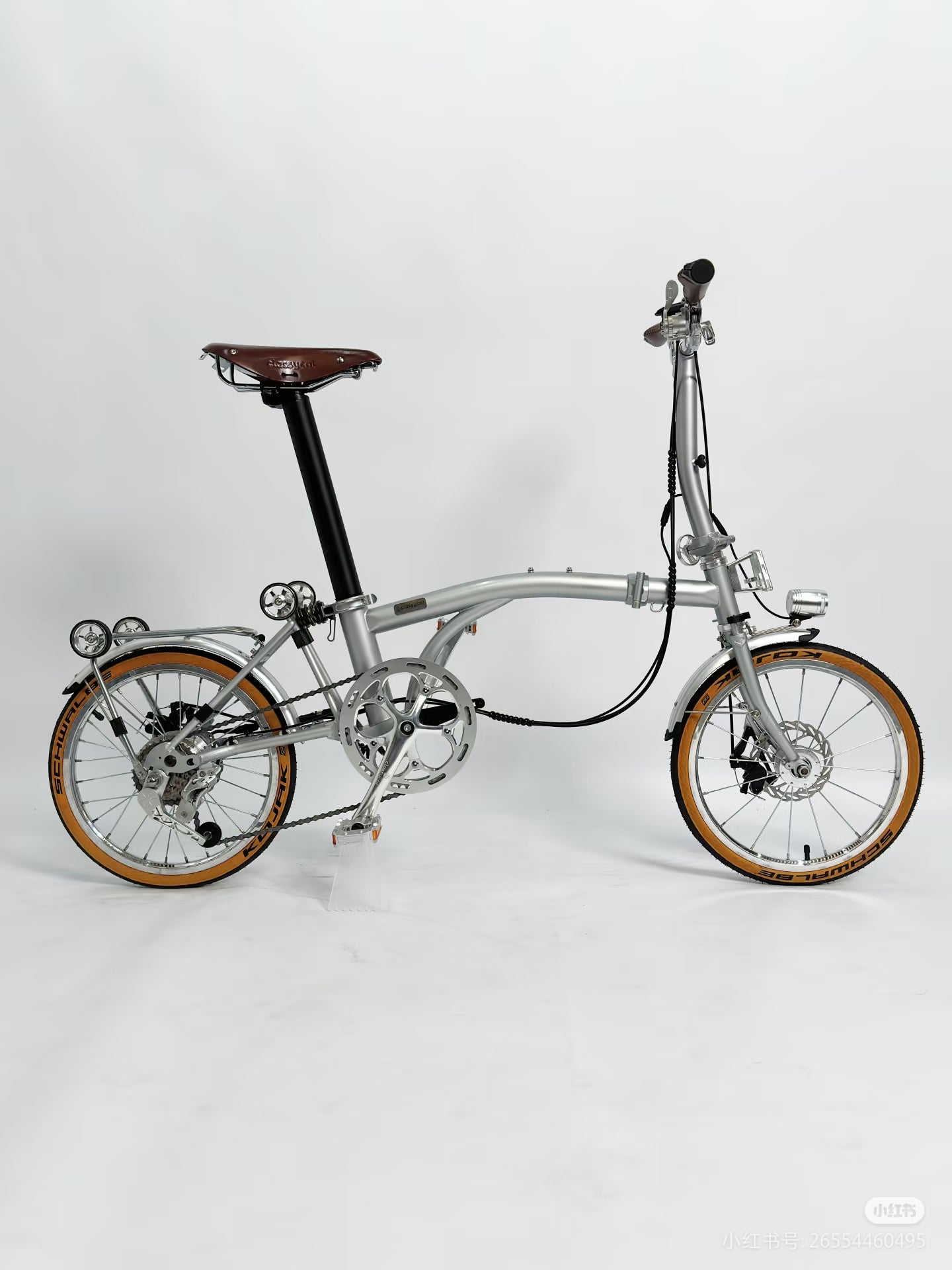 Classycat Brompton Style Electric Folding Bike
