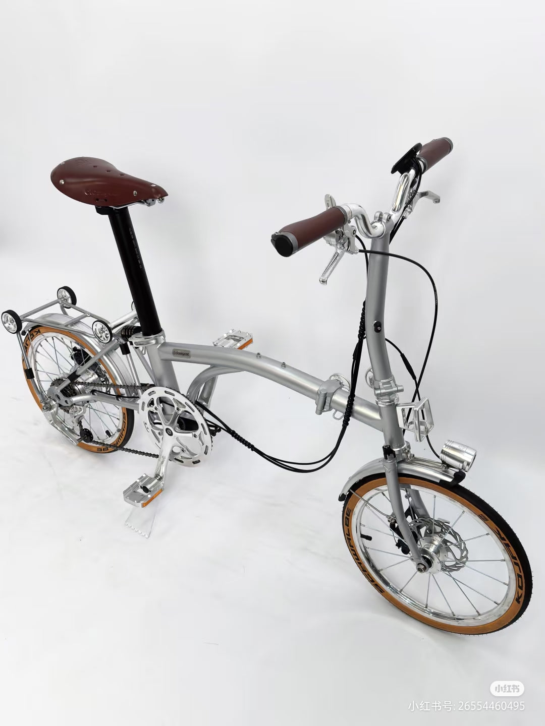 Classycat Brompton Style Electric Folding Bike