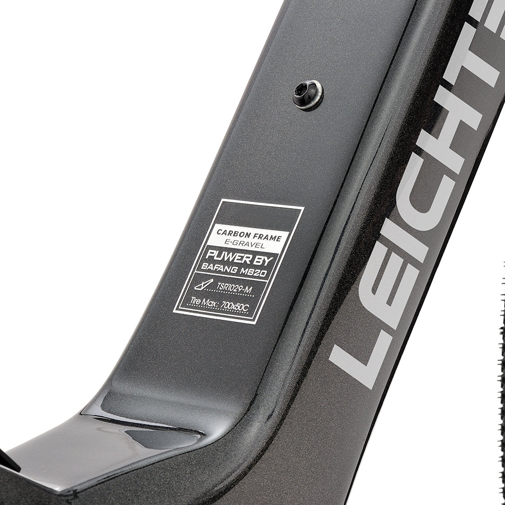 Leichten TerraFlux Ultimate Mid-Drive Electric Gravel Bike (375Wh 13.5KG)