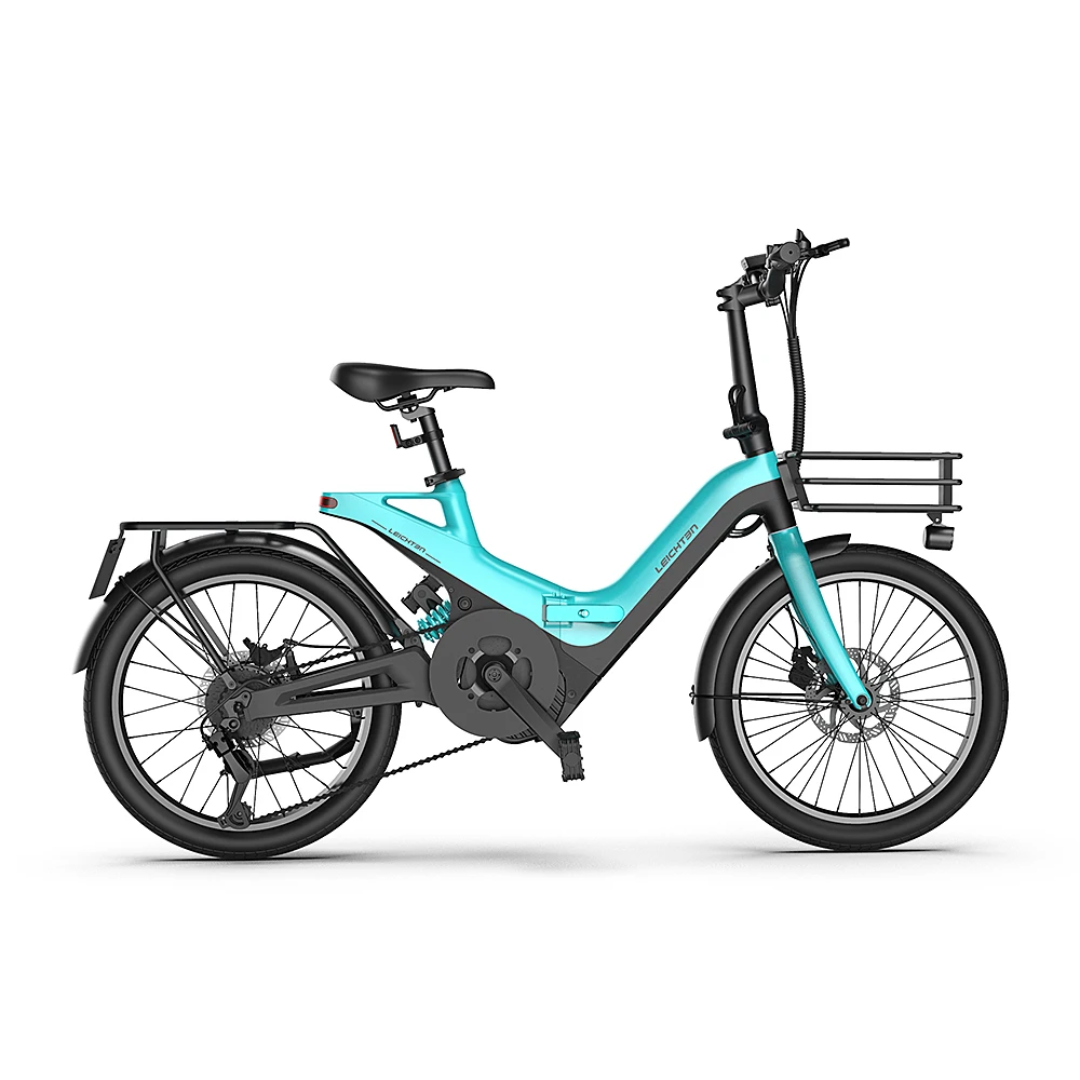 Leichten FluxFold Full-Suspention Electric Folding Bike (378Wh 17Kg)