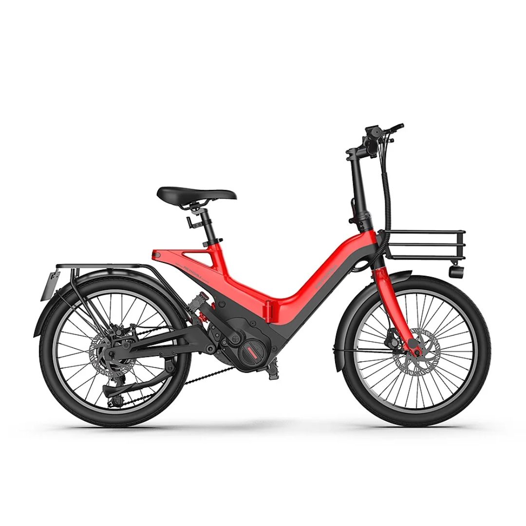 Leichten FluxFold Full-Suspention Electric Folding Bike (378Wh 17Kg)