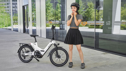 Leichten FluxFold Full-Suspention Electric Folding Bike (378Wh 17Kg)