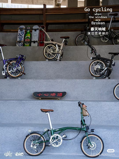 Classycat Brompton Style Electric Folding Bike