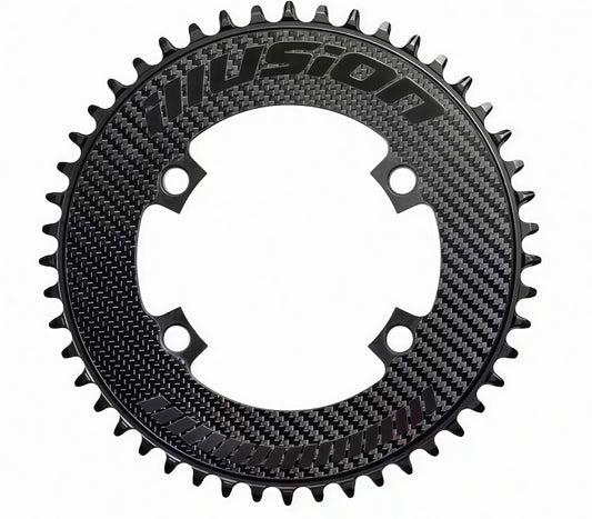 TerraFlux E-Bike Dedicated 48T Carbon Fiber Lightweight Chainring