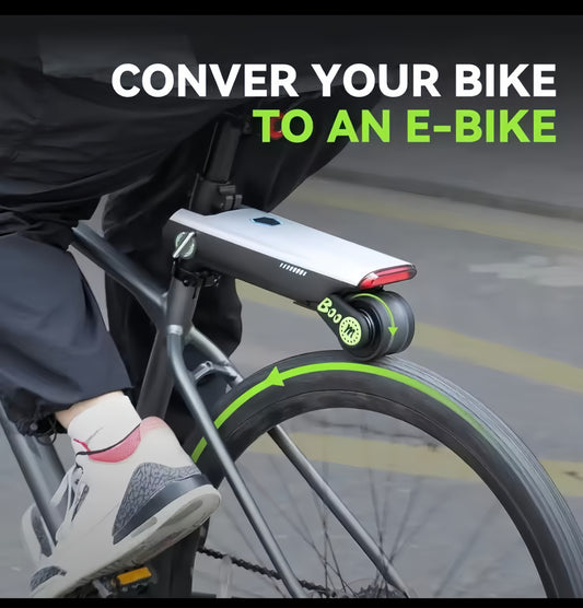 P Wheel Bicycle Booster Assist Device